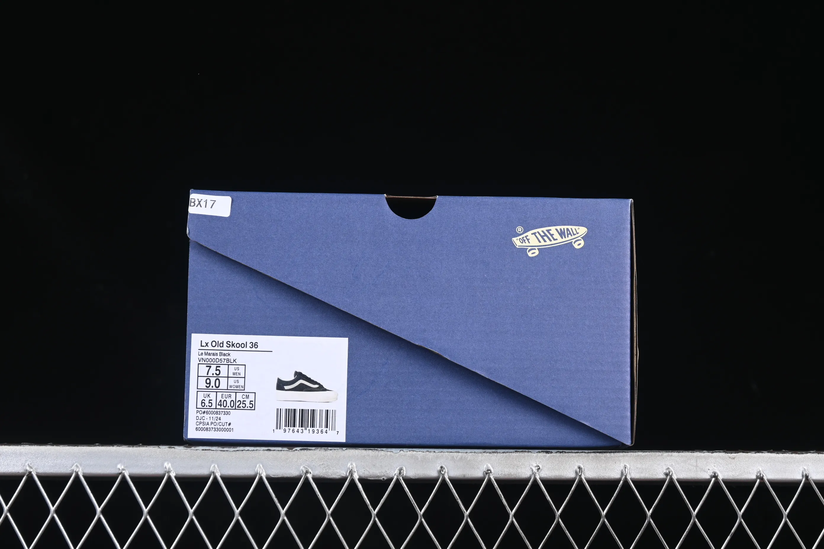 All categories Vans Vans series Vans Low Vans low-top Vans Old Skool 36 Vans high-end branch low-top retro casual sneakers VN000D57BLK